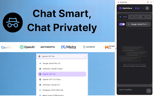 ChatOrDie.ai Google Sidebar Preview