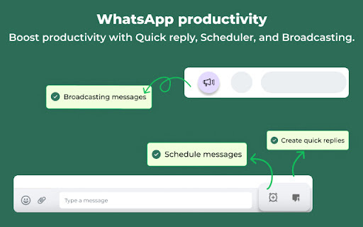 WhatsAppTM Web Enhancement Preview