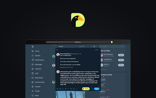 Twitter Engagement AI Preview