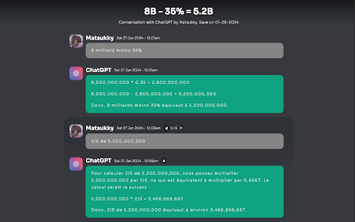 Easily download and save complete ChatGPT conversations locally Preview