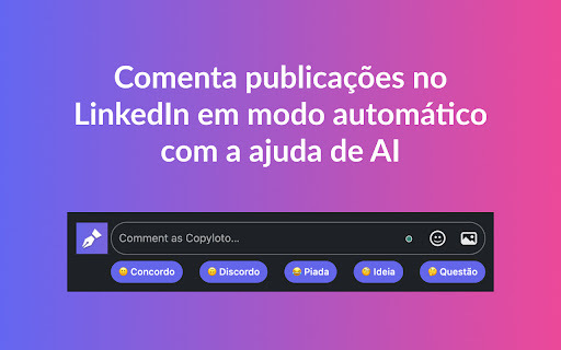 LinkedIn™ Comment AI Preview
