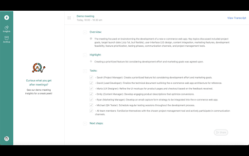 Google Meet Preview