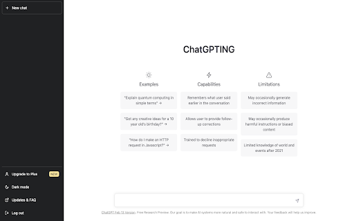 ChatGPT TING Deliverables Extension Preview