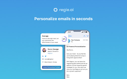 Personalized Sales Emails with Generative AI Preview