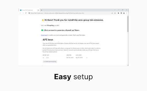 Tab Group AI Preview