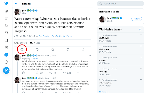Twitter Violation Reporting Preview