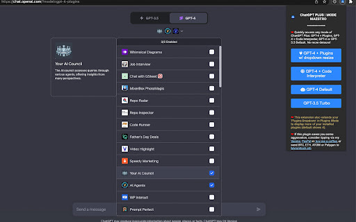 ChatGPT Plus Preview