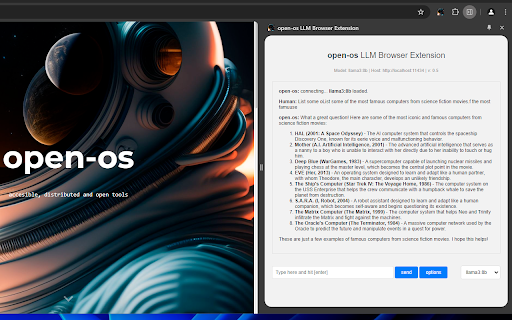 Quick access to your favorite AI language model from your browser (OpenAI). ChatGPT will be added when available. Preview