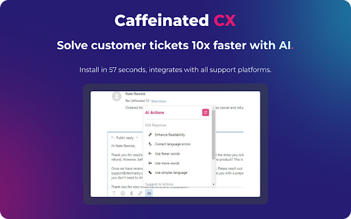 Caffeinated CX AI Preview