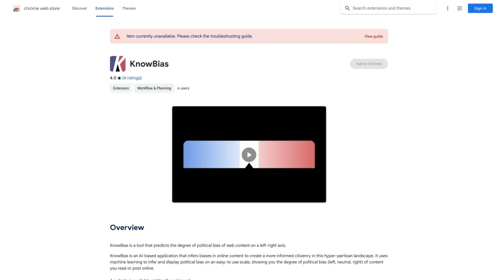 KnowBias Preview