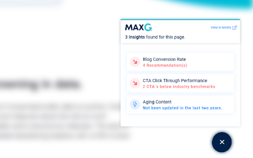 MAXG (Marketing Advisor for eXponential Growth) Preview
