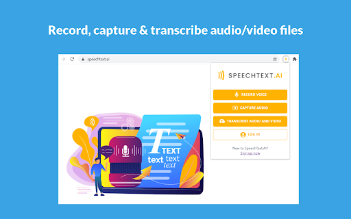 Record voice and capture audio from any web page Preview