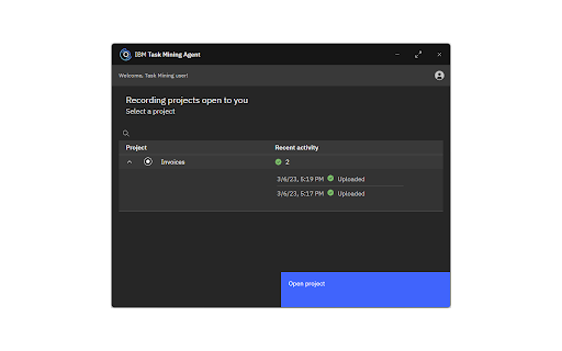 IBM Task Mining Preview