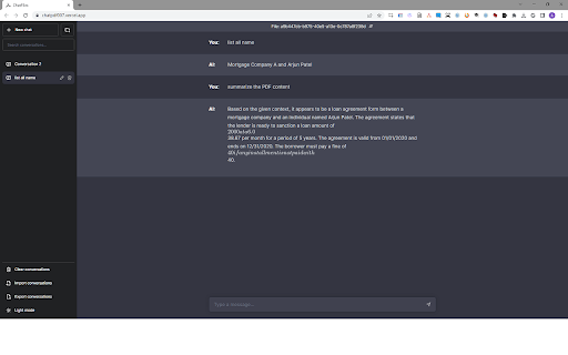 ChatPDF007 Preview
