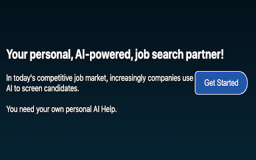 AI Job Search Partner Preview