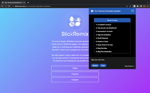 ChatGPT Chrome Extension Preview