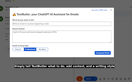 TextButler Preview