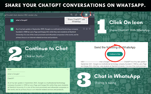 ChatGPT for WhatsApp Preview