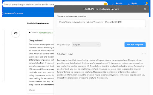 Tiktok Customer Service Helper