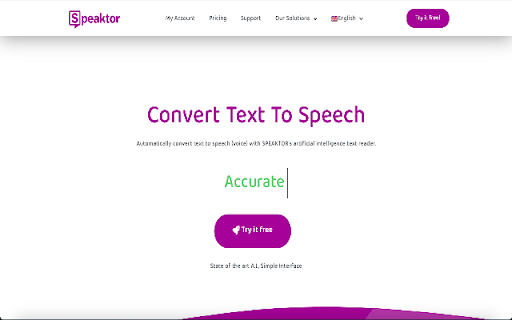 Speaktor Preview