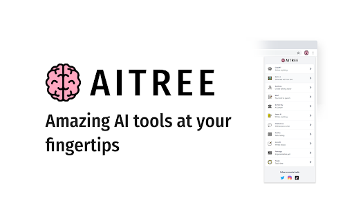 AI Chrome Extension Preview
