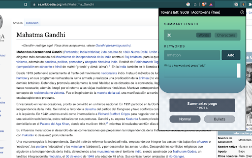 ChatGPT AI Summarizer Extension