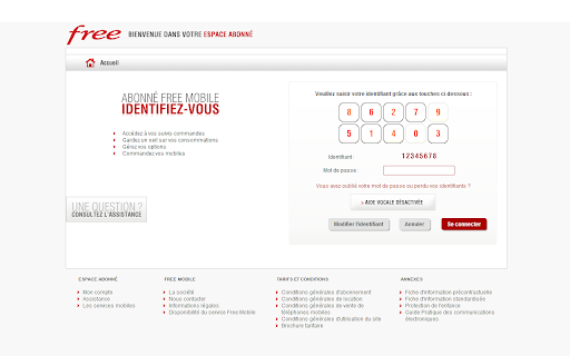 Free Mobile Auto Login Preview