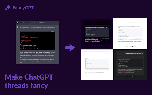 FancyGPT Preview