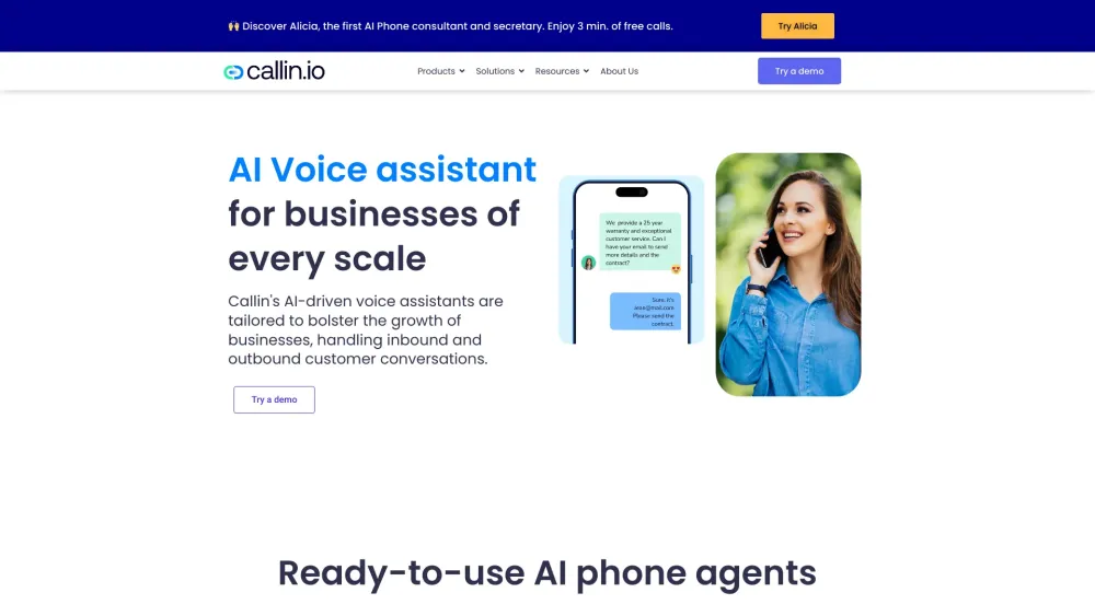 Callin.io Preview