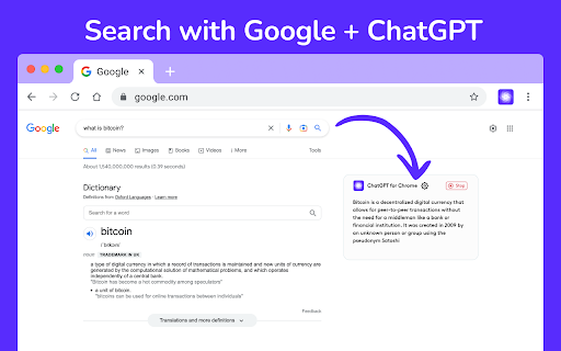 ChitChat & ChatGPT for Google Preview