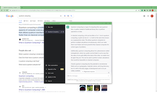 ChatGPT Assistant - Chrome Extension Website screenshot