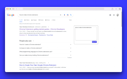 SearchWithGPT Preview