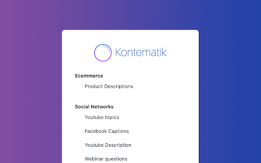Kontematik AI