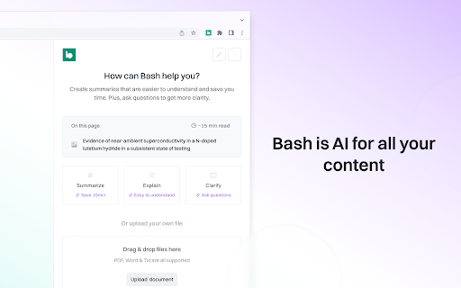 Bash Preview
