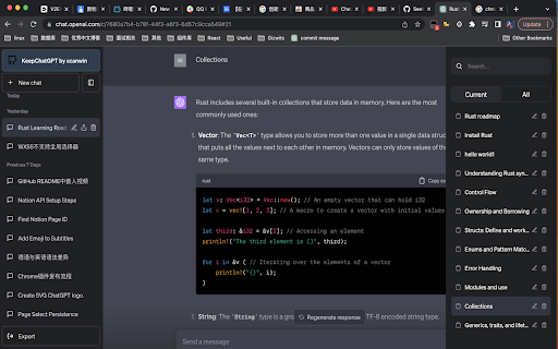 ChatGPT-Bookmarks Preview