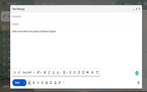 ChatGPT AI Assistant Chrome Extension Preview