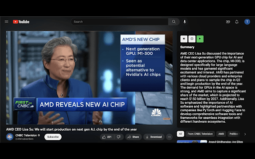 Auto summarize longer transcripts Preview