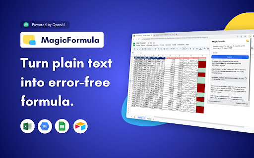 MagicFormula Preview