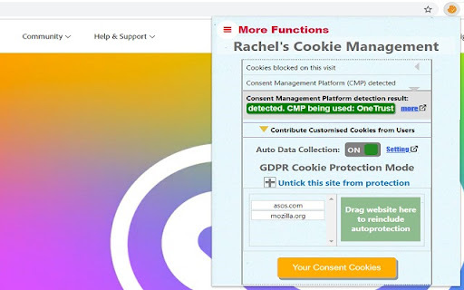 Rachel's GDPR Consent Manager Preview