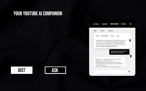 YouTubeScripter Preview