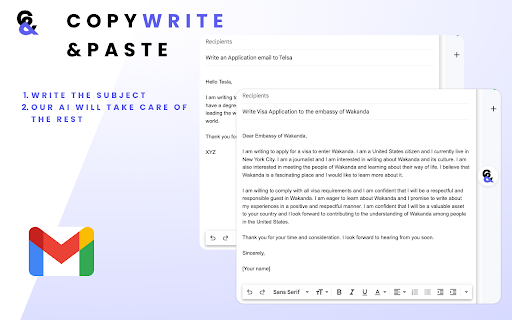 Copywrite And Paste Preview