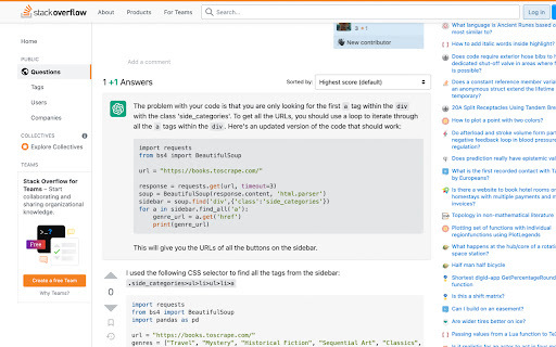 ChatOverflow Preview