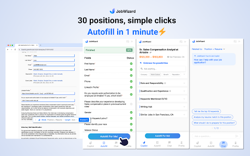 JobWizard Preview