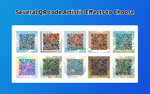 Artistic QR Code Generator Preview