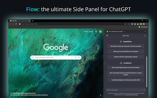 Flow ChatGPT Sidebar Assistant Preview