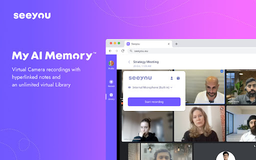 My AI Memory™ by SEEYOU Preview