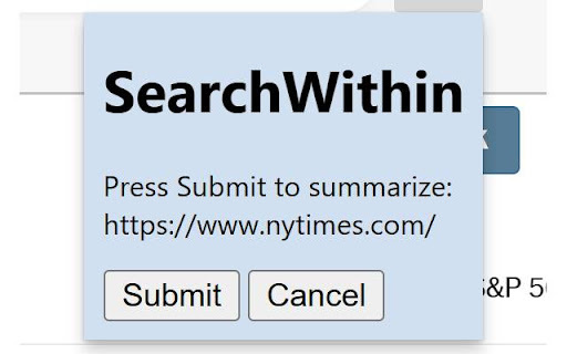 SearchWithin Preview