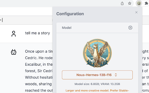 WebextLLM Preview