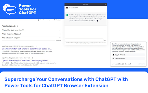 Power Tools for ChatGPT Preview