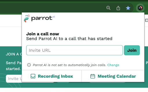 Parrot AI Preview